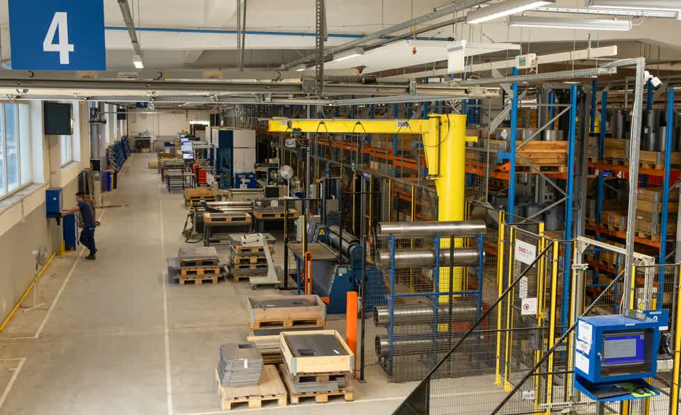 The Platt production hall